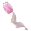 10 Yards Gift Wrapping Elegant Fishtail Yarn Diy Organza Ribbon 4CM