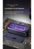 Portable UV Ultrasonic Cleaner for Glasses, Toothbrush, Dentures, and Brushes
