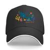 Isaiah   Scuba Diver Ocean Coral Fish Sandwich Baseball Cap Sun Cap Outdoor Workouts Hat
