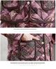 Chic Winter Cotton Outfit: Velvet-Lined Jacket & Pants Set for Middle-Aged and Elderly Women