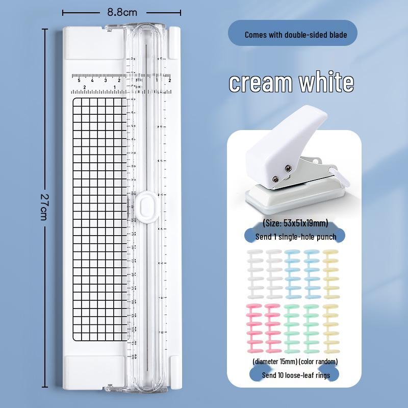 Dual-Function A4 Paper Cutter for Office & Craft Use