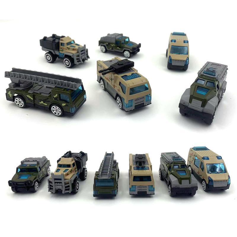 Children'S Toy Car Military Tank Armored Transport Off-Road Simulation Model Children Boy Pocket Car Car Batch