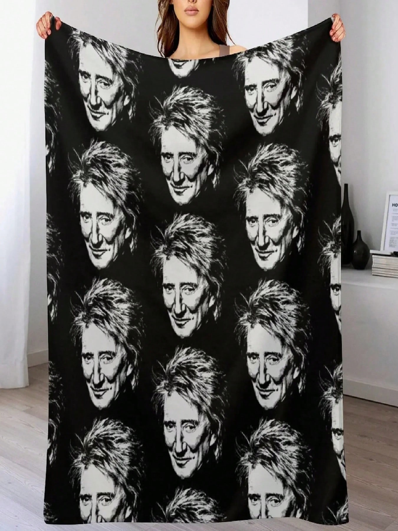 Rod 2022 Stewart Throw Blanket Blankets For Sofas Blankets And Throws Summer Decorative Blankets 75X95CM
