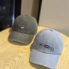 Korean-style High-quality College-style Lettered Soft-top Baseball Cap for Men and Women, Suitable for Large Head Sizes, Street Fashion, Student Sun