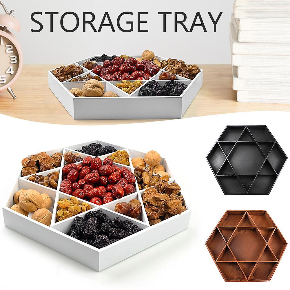 Hexagonal Star Fruits Tray Stylish Large Capacity Nut Tray for House