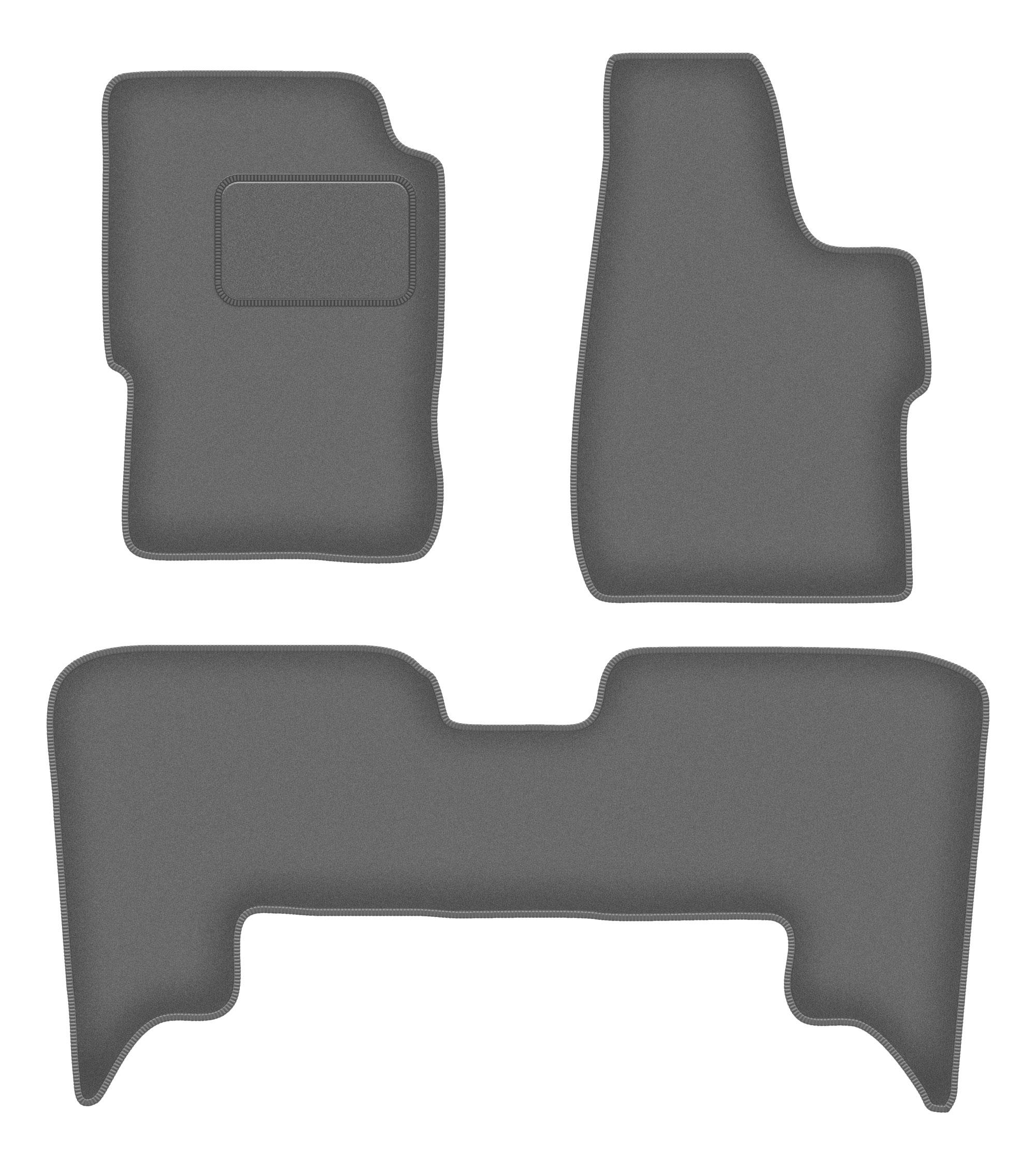 Velours antraciet automatten voor: Isuzu Trooper II SUV (1992-2002)