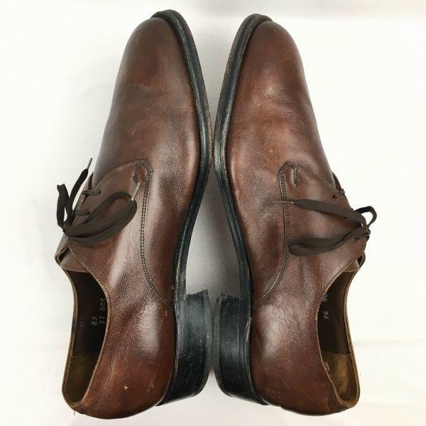 80s Vintage FLORSHEIM Flexibles Plain Toe Brown Size 11EEE 29.0 Men’s(USED)