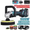 1600W 388VF 6 Gänge Neue Bürstenlose Elektrische Poliermaschine Kabelloser Autopolierer Wiederaufladbares Schleifwerkzeug