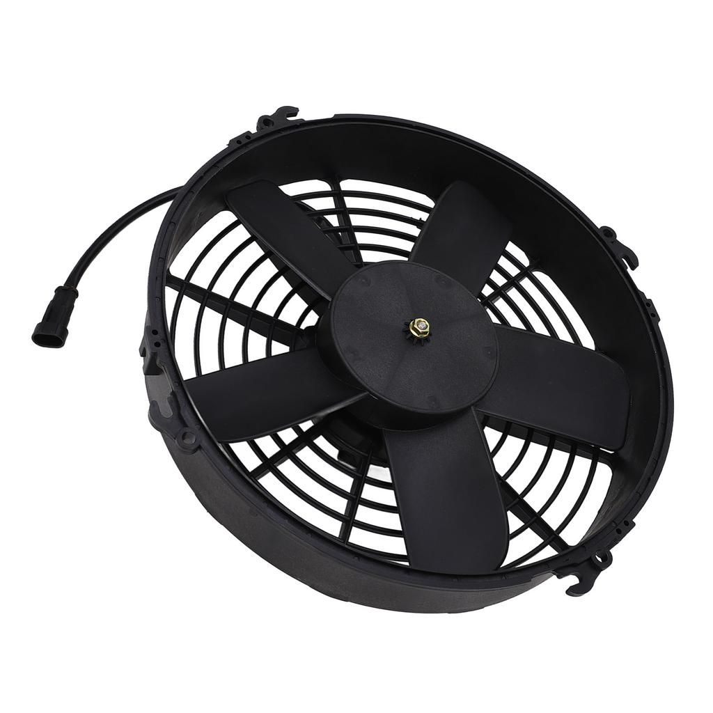 13in Radiator Cooling Fan 5 Straight Blade 24V 160W Better Heat Dissipation for Bus Passenger Car Truck