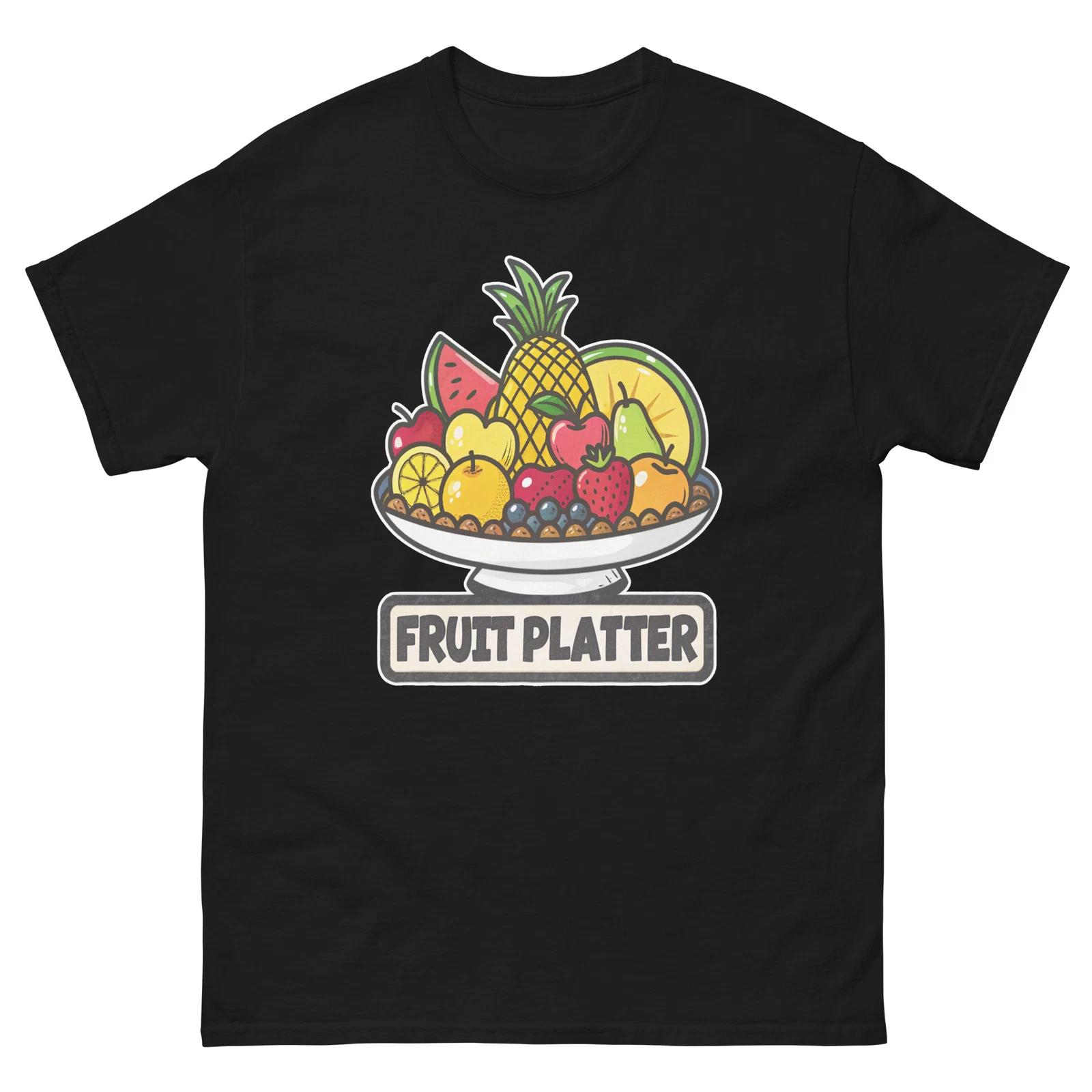 

Fruit Platter Party Supplies Items Birthday Event T-Shirt 2XL