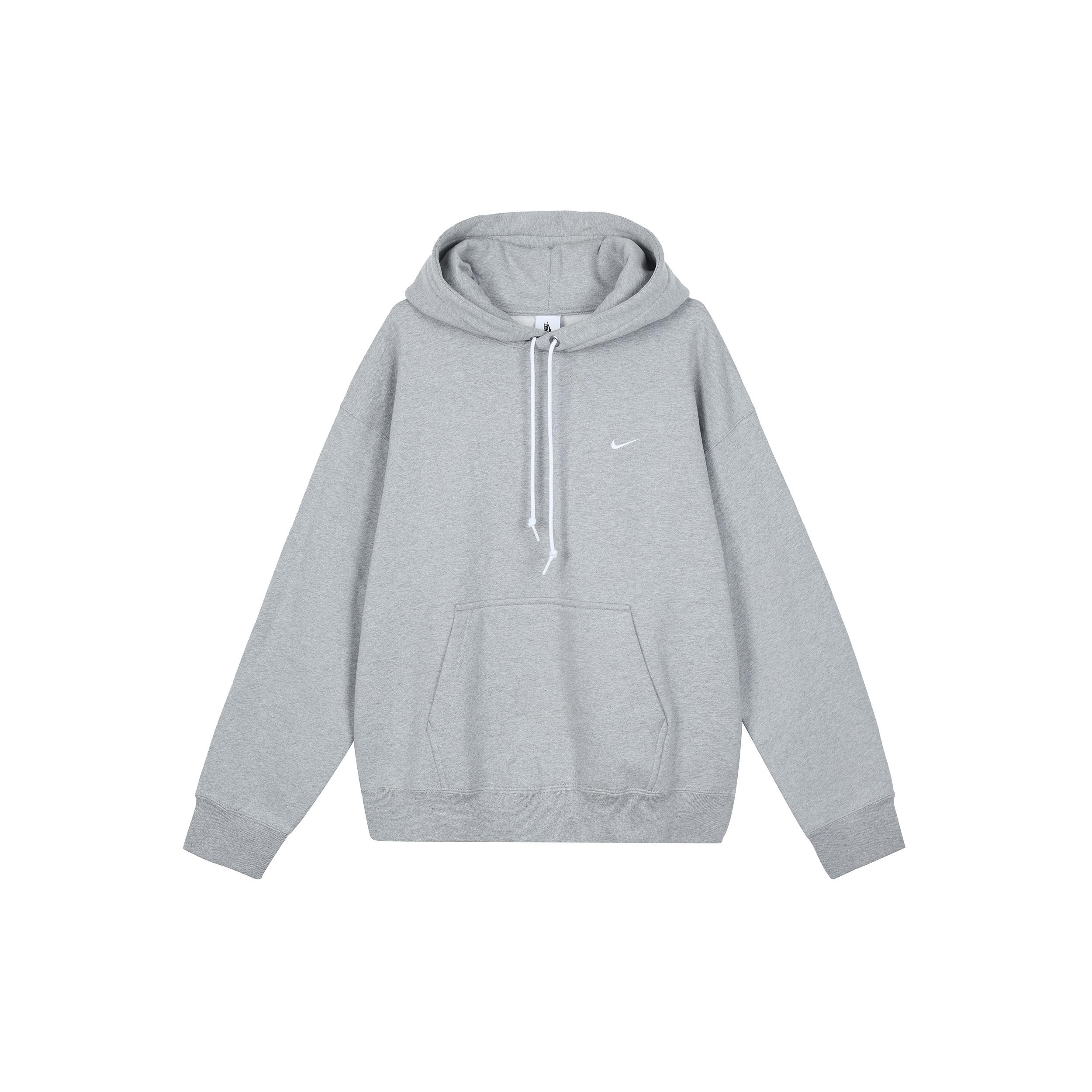 Nike AS NK Solo SWSH Fleece Po Light gray Men s DX1356-063 S