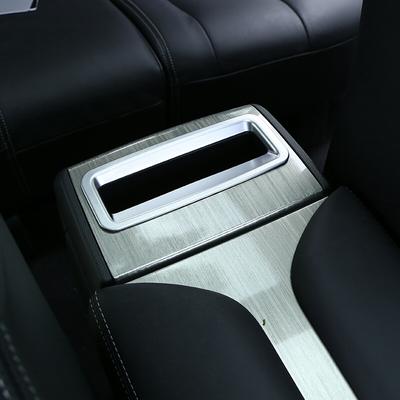 Dla Nissan Murano 2015 2016 2017 2018 akcesoria Car styling ABS Chrome schowek w podłokietniku samochodowym pokrywa siatki