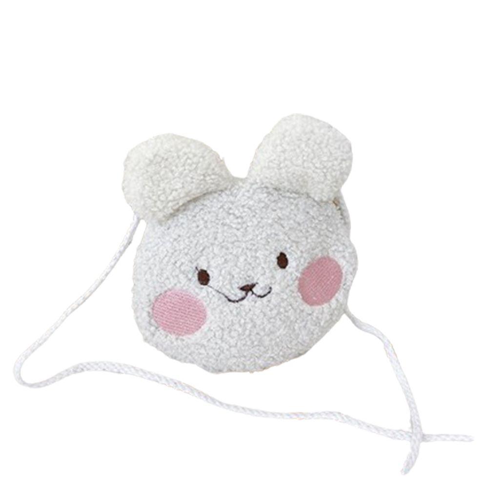Cute Cartoon Bear Bag Plush Kawaii Coin Purses Lightweight Plush Crossbody Bags Children