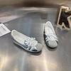 Women's Flats New Fashion Patchwork Breathable Slip-On Casual Sneakers Girls Comfortable Lace-up Ballet Flat Shoes Loafers