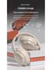 New V500 Wireless Bluetooth Over-Ear Headphones: Deep Bass, Stereo Sound, Rotating, Foldable Design.