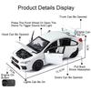 1:30 Subaru Forester WRXSTI Car Model Diecast Metal Shock Absorption Off-road Vehicles Models Sound Light Collectible Item