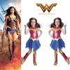 Wonder Woman Cosplay Costume For Kids Halloween And Party Suit For Girls