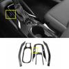 5 Pcs Stainless Steel Carbon Fibre Gear Shift Panel Water Cup Holder Cover Trim For Toyota Corolla  Interior Accessories