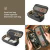Heavy-Duty Portable Tool Organizer Bag With Zipper Handle Electricians Mechanics Home Use