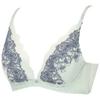 Style by Triumph Charming Glamor Slimline Deep V Tulle M001 B65 Amo's Bra, Veil, Women's, (Vanilla),