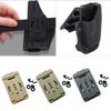 Quick Open Waist Clip K Sheath Clamp Multifunctional Back Clip Universal Utility Belt Clip Modification Accessories