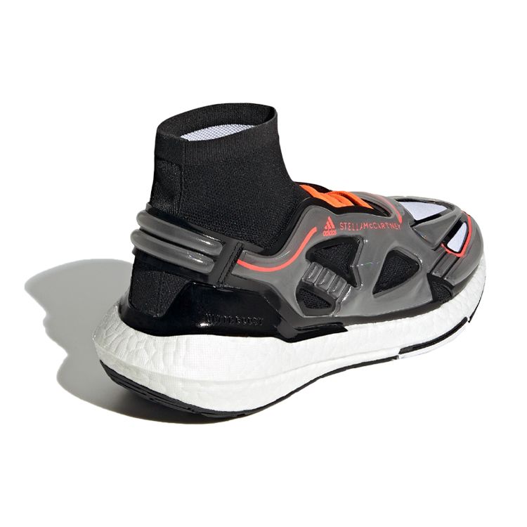 Adidas Stella Mccartney Ultraboost 22 Women Translucent Core Black Signal Orange GW0206