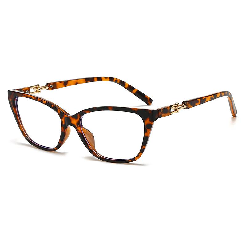 

Fashion Cat Eye Anti-blue Light Glasses Luxury Brand Small Frame Women Outdoor Accessory Anti Blue Light Blocking Eyeglasses цветной печати леопарда