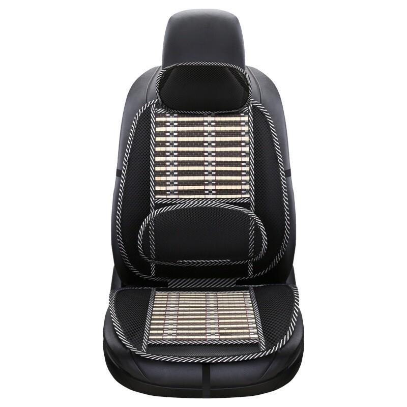 Bamboo Fiber Universal Massage & Cooling Car Seat Cushion