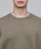 MUSINSA STANDARD Minimal Oversized Crew Neck Knit [Dusty Beige]