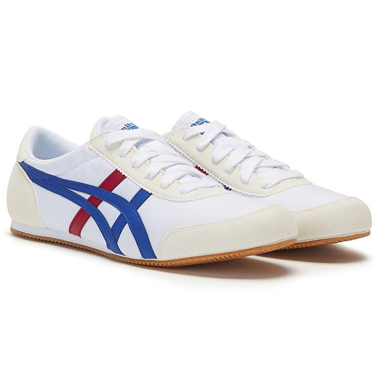 ONITSUKA TIGER Track Trainer Rutschfest Leicht Nicht rutschend Leicht Niedrig geschnitten Freizeitschuhe Unisex Weiß 1183A154-101