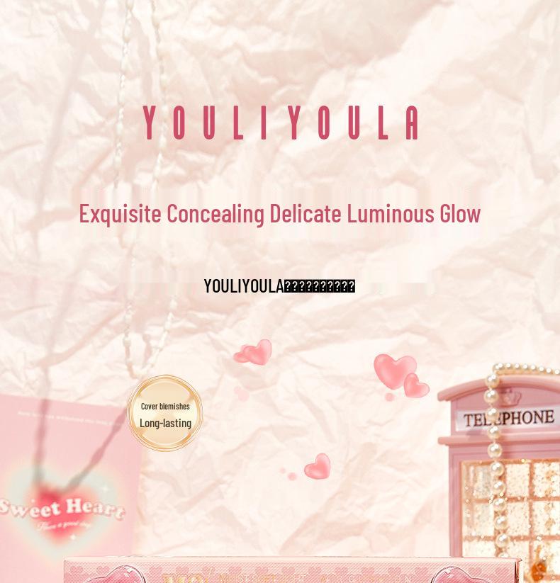 Soft Focus Cushion BB Cream: Light, Breathable, Concealing, Shape-Defining, Delicate, Adherent, Non-Caking Foundation.