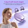 Clip-On Open-Ear Bluetooth 6.1 Earbuds with Microphone, Comfortable Non-In-Ear Sports Headphones with HD Sound & Noise Reduction for Running