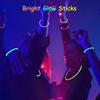 Glow Sticks 100pcs 8" with Connectors - Glow Bracelets, Necklaces for Kids, Adults Party, Festival, Halloween, Wedding, Christmas