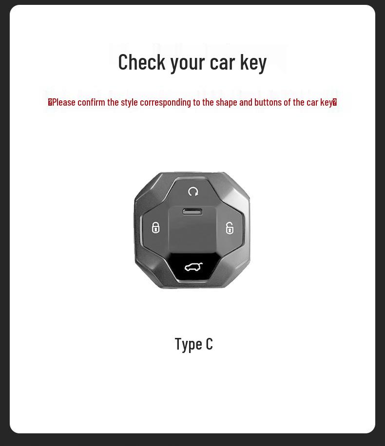 Jetour X70/X70Coupe/X90/X95 Premium Suede Key Case & Buckle