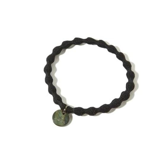 Snow Peak Logo-Charm Hair Tie AC-25SW401 Rubber Womens BLACK One