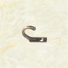 5pcs Single Prong Hook Mini Size Wall Mounted Retro Cloth Hanger For Coats Hats Towels Keys  Hanger Hook