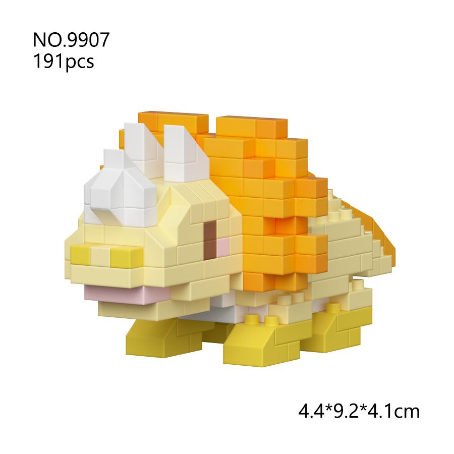 Animals Toys Cute Dinosaur Diamond Mini Bricks Models Micro Blocks DIY Assembled Children Toys Birthdays Gifts