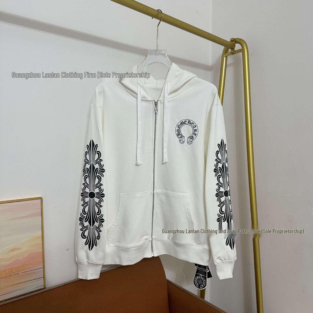 Europäischer Trend CH25 Kapuzenpullover mit Reißverschluss: Einfacher Klassiker für Herbst/Winter