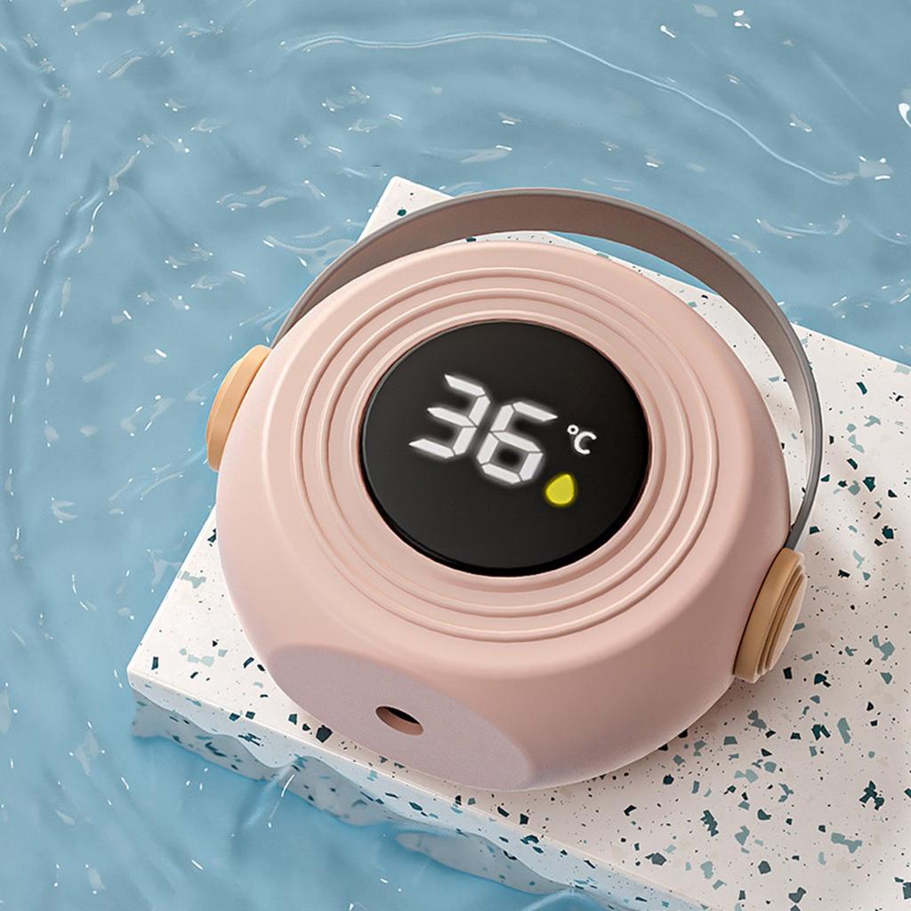 Infant Bathing Thermograph Cartoon Theme Design High Reliability Sensor Simple Read Panel For Nighttime Bath Safety