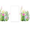 Cactus Bathroom Shower Curtain Bath Towel Floor Mat Five-Piece Set Bathroom Toilet Carpet Shower Foot Mat