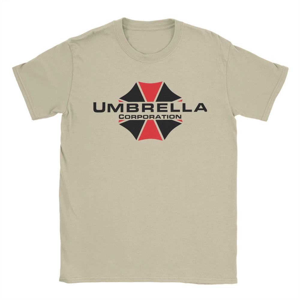 Umbrella Corporation Logo Pánská Dámská Trička Vtipná Trička Krátký Rukáv Kulatý Výstřih Pánské Tričko Čistá Bavlna Dárek k Narozeninám Oblečení