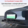 for Tesla Model Y Juniper 2025 Model 3 Highland Front Grill Guard Grille Inserts Mesh Anti Insect Net Cover Bumper Grid Filter
