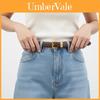Echter Leder Damen Freizeitgürtel Für Kleider Und Jeans Mit Metallschnalle Für Den Täglichen Gebrauch
