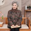 Winter Warm Cotton-padded Clothes Piled and Thickened Cotton-padded Clothes Old Lady Winter Coat Cotton-padded Jacket