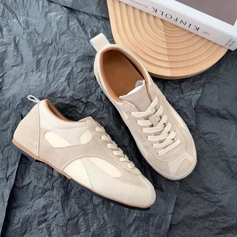 Fashion 2025 Autumn New Niche Design Retro Matching Wine Red Shoes All Sports Casual Shoes