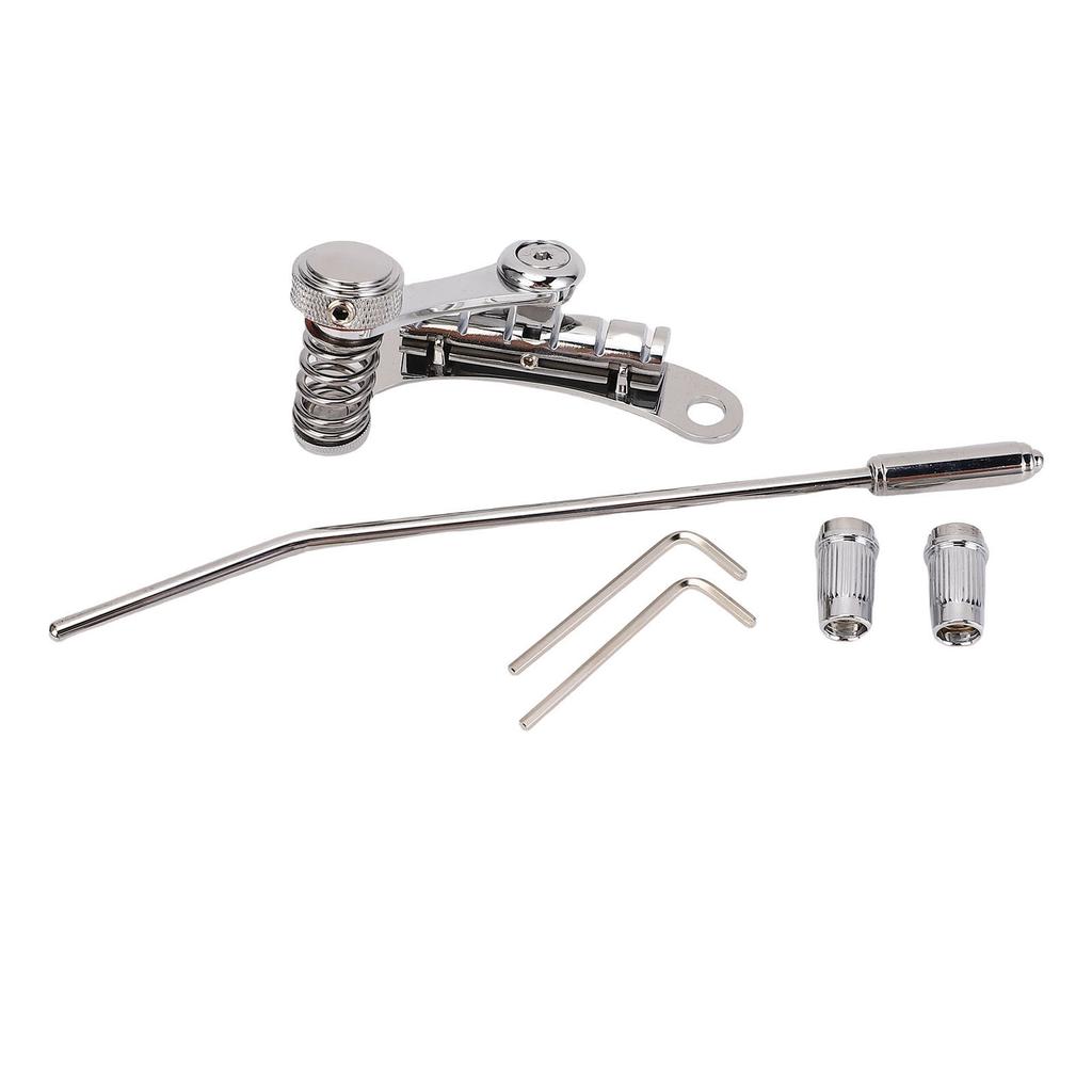 Guitar Bridge Stop Bar Replacement for Les Trem II Les Paul LP SG Zinc Alloy Electric Guitar Tremolo Bridge Stop Bar