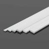 5-100pcs Architectural Model Making Rods , White ABS Square Plastic Sticks for Precision DIY Projects & Prototyping