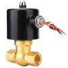 Steam Solenoid Valve Industrial Brass Female Thread G1 2in for Air Gas Oil ZQDF 15AC110V