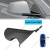For Tesla Model Y -2026 Juniper Side External Rearview Mirror Carbon Pattern Cover Lower Caps Bottom Shell Frame Replacement