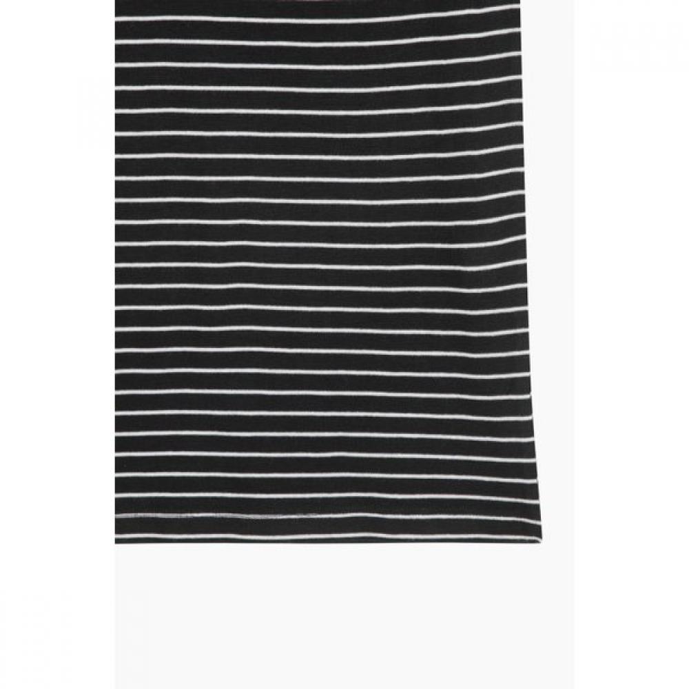 Benetton Half Button Stripe Sleeveless Bats94541